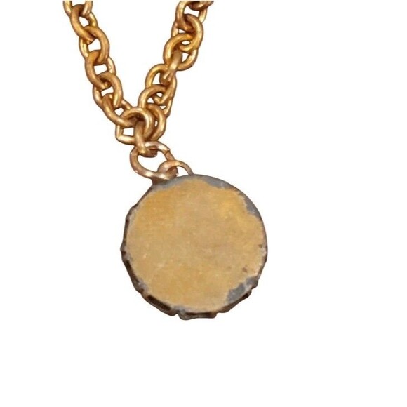 Vintage Royal Crest Griffin Lion Shield TIE BAR Chain Dragon Charm - Picture 4 of 4